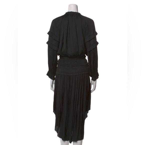 Ulla Johnson Midi Dress Black Size 0 - Picture 2 of 3